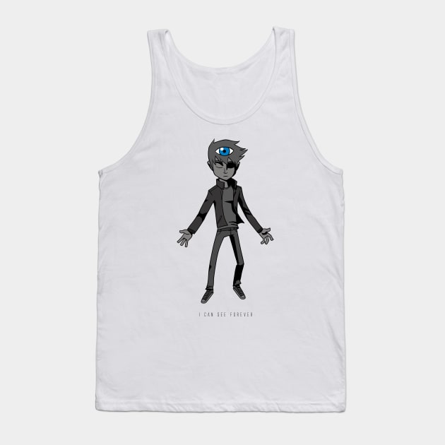 Third Eye Tank Top by natexopher